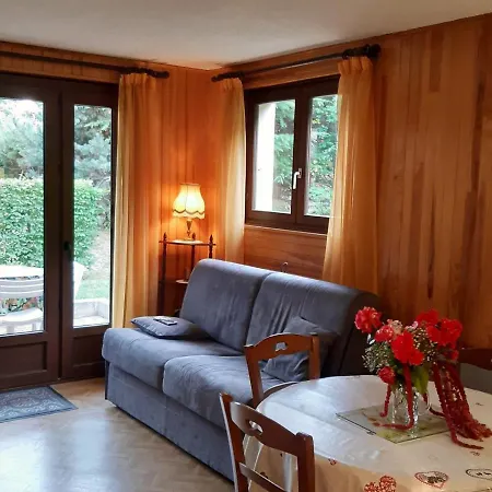 T2 Rez-de-jardin Avec Parking Et Vue Mont Blanc - Fr-1-517-65 Apartmán Chamonix