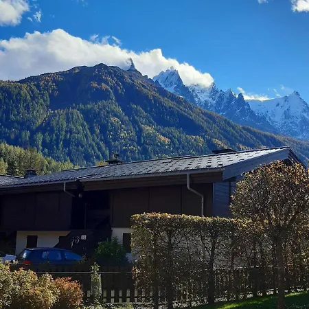 T2 Rez-de-jardin Avec Parking Et Vue Mont Blanc - Fr-1-517-65 Chamonix